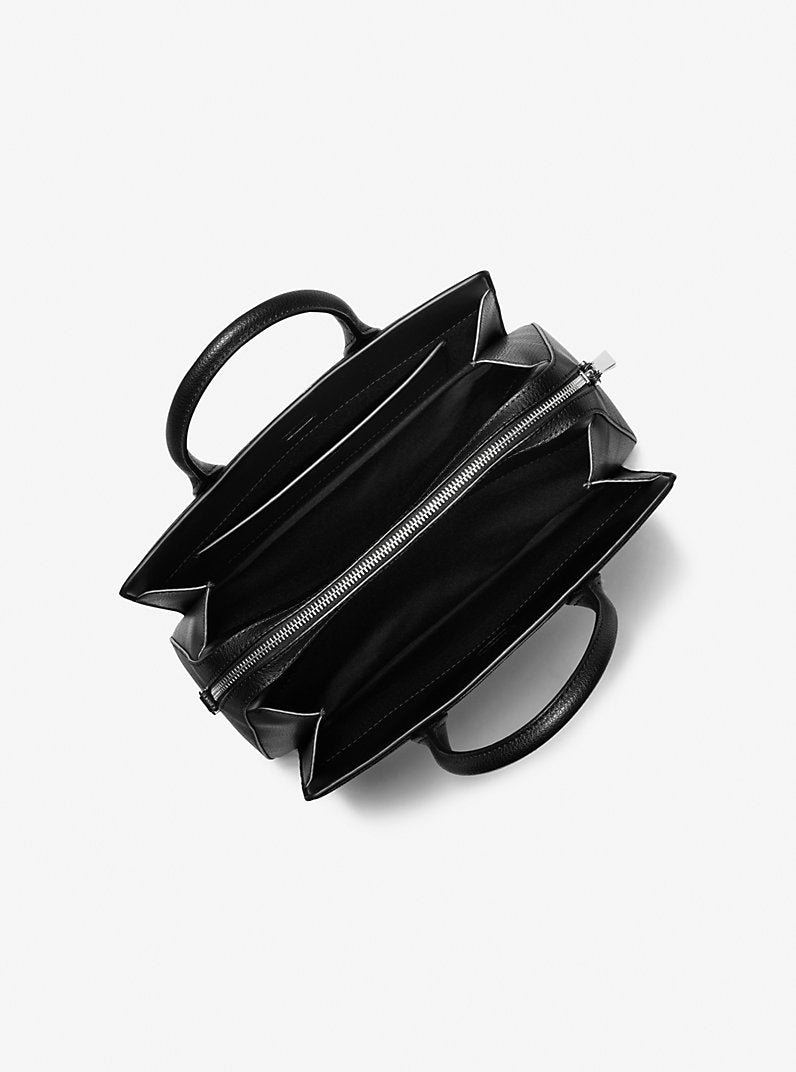 Laila Medium Signature Logo Satchel