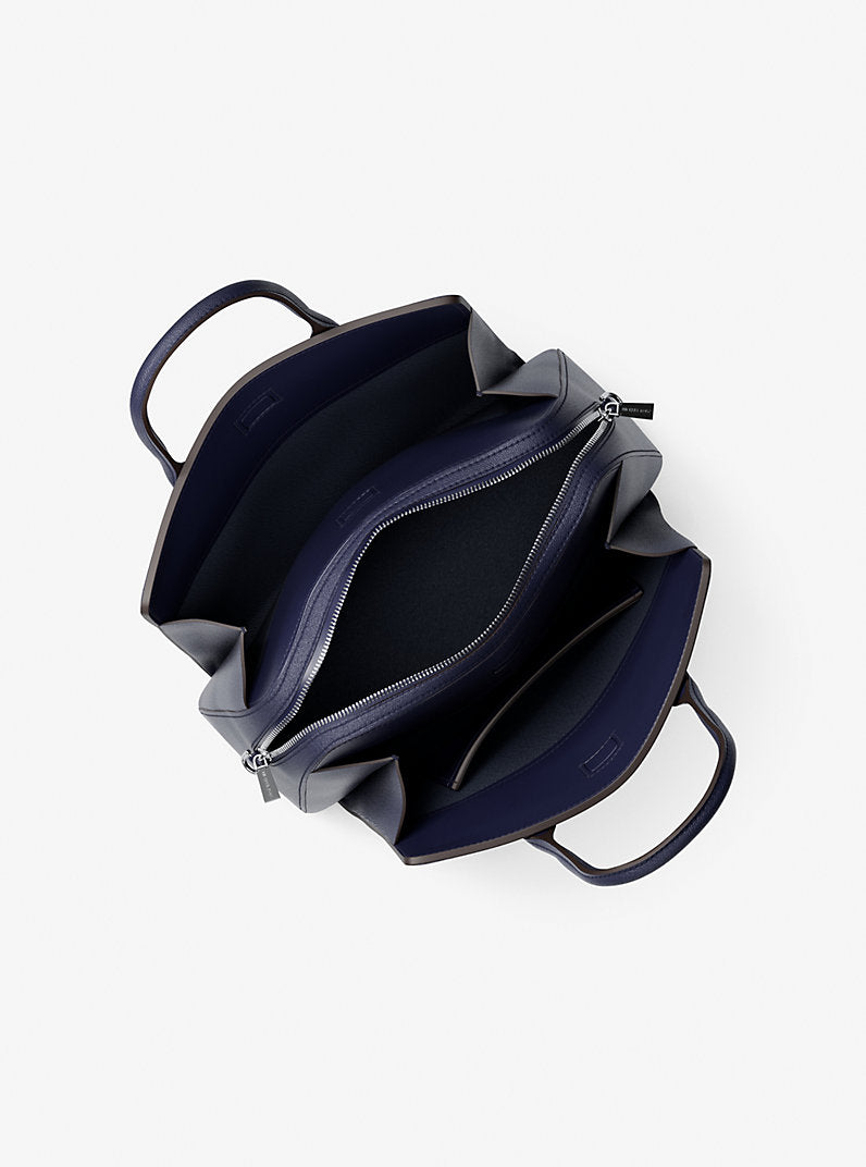 Laila Medium Signature Logo Satchel