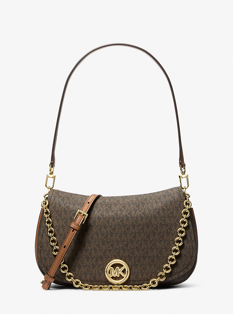Nolita Medium Signature Logo Convertible Shoulder Bag