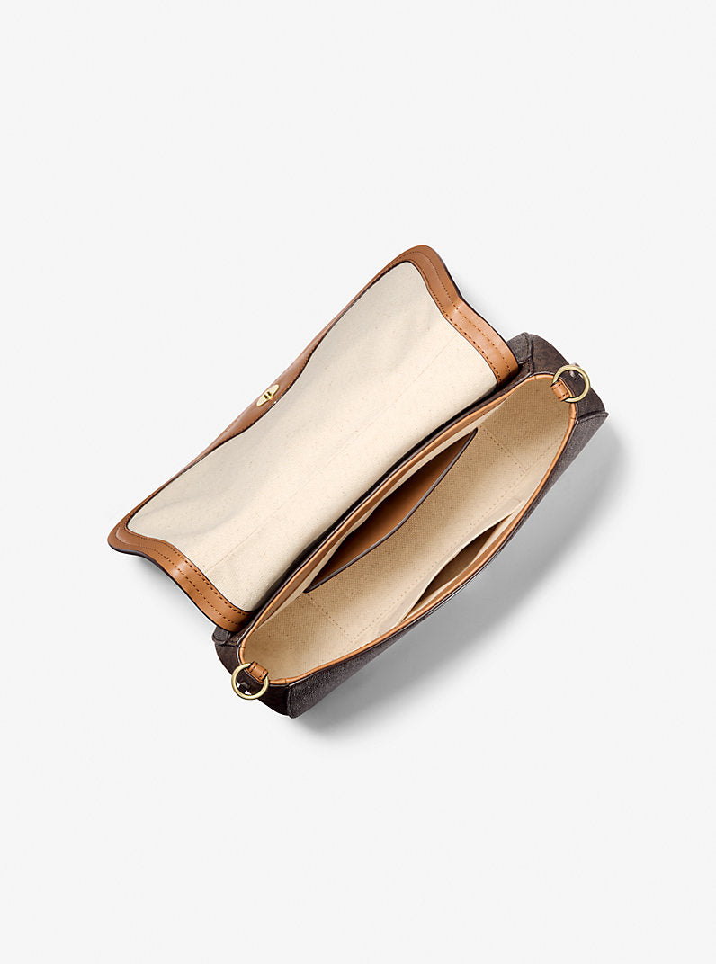 Nolita Medium Signature Logo Convertible Shoulder Bag