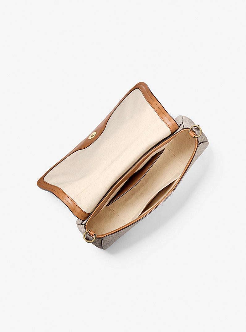 Nolita Medium Signature Logo Convertible Shoulder Bag