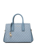 Laila Medium Signature Logo Satchel