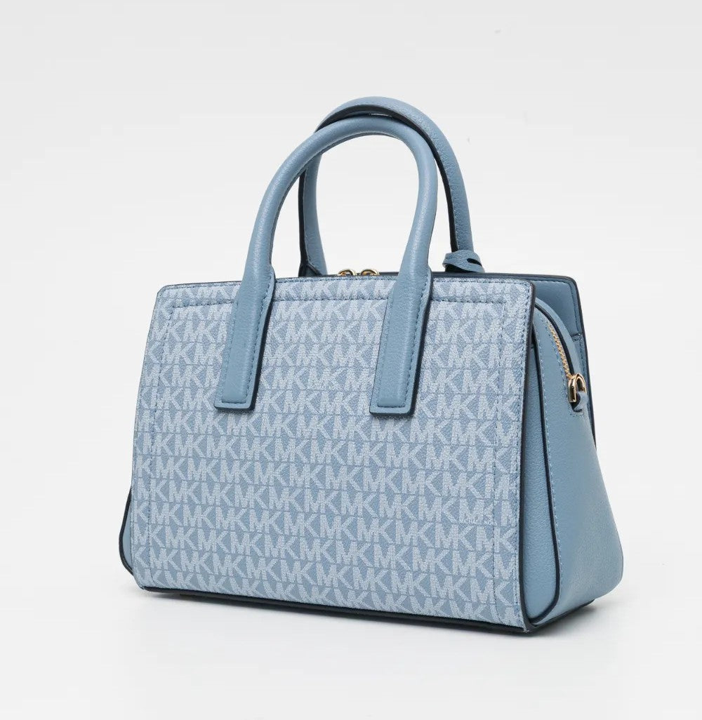 Laila Medium Signature Logo Satchel