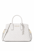 Laila Medium Signature Logo Satchel