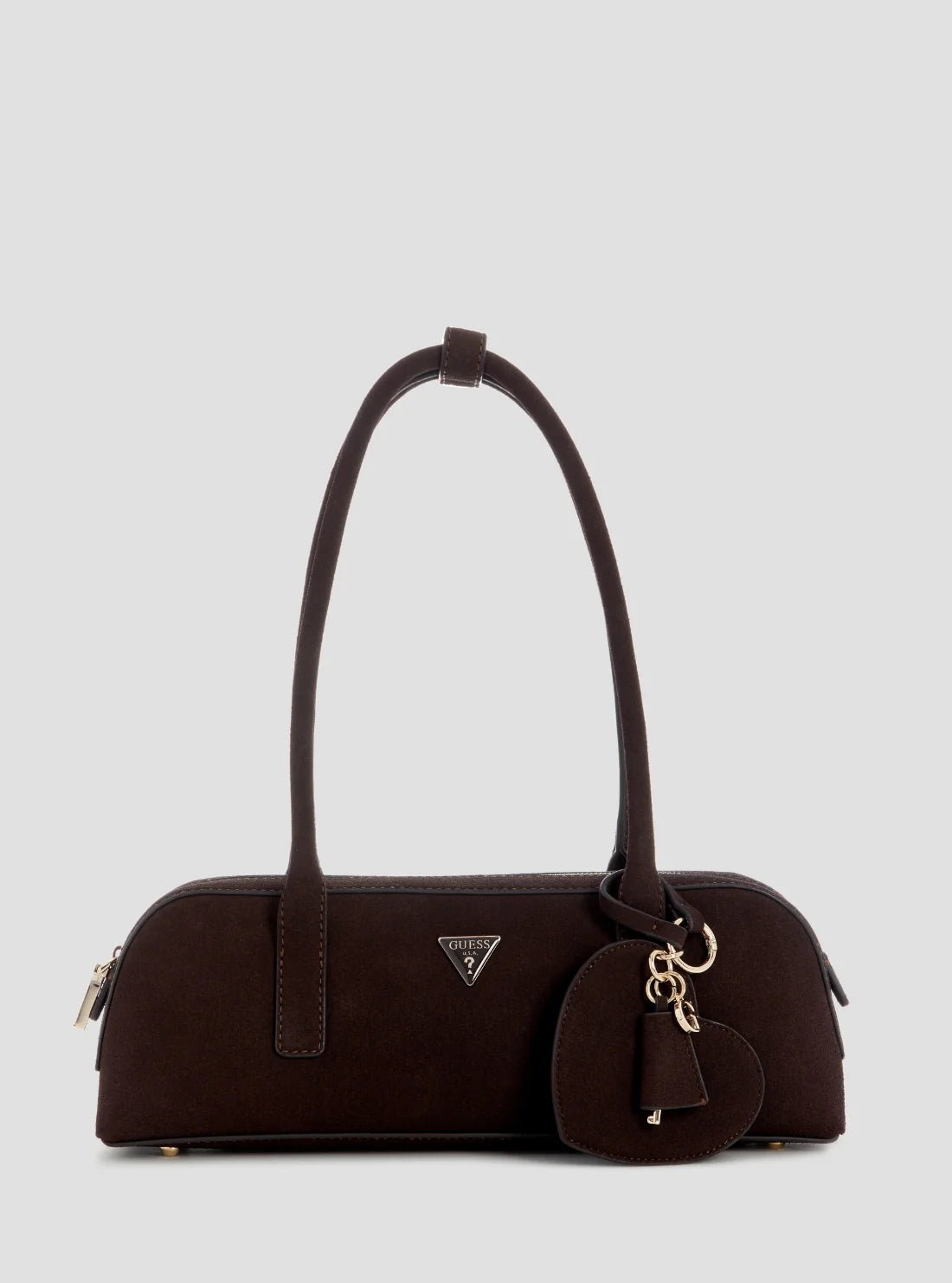 Espresso  shoulder satchel bag